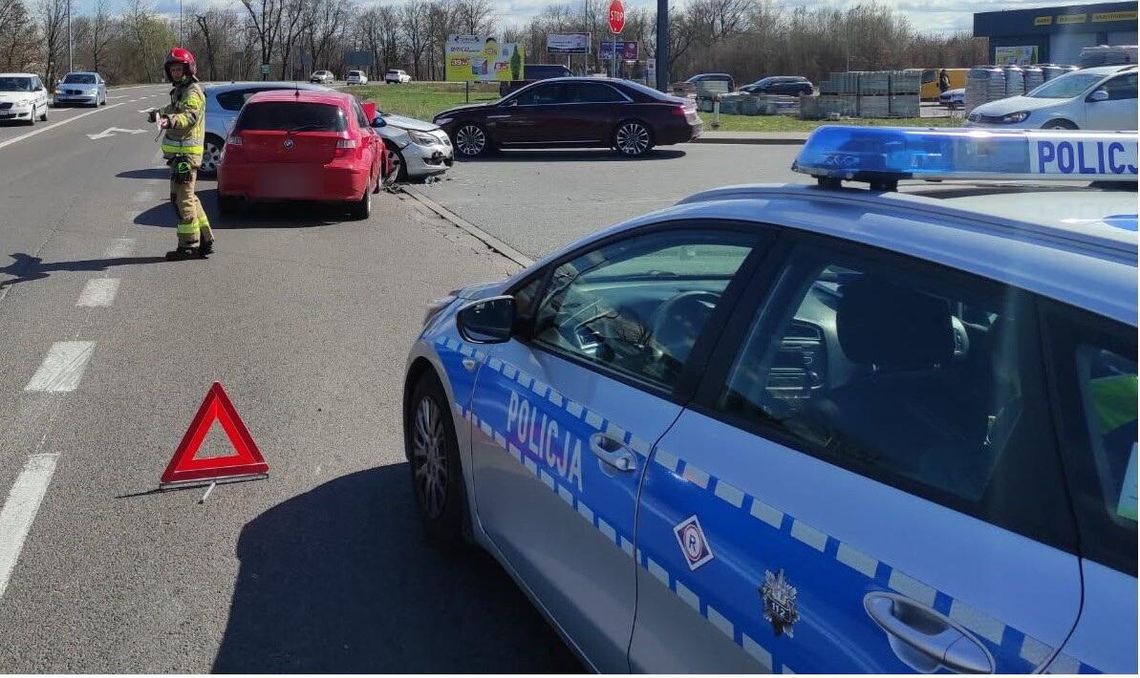 Zderzyli się na skrzyżowaniu