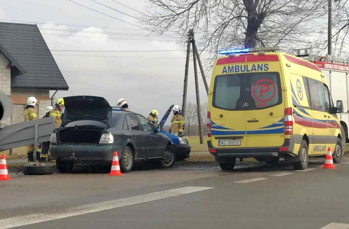 Żelechów: Kolizja na skrzyżowaniu