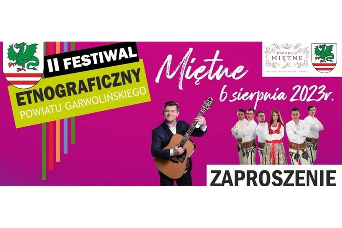 Zenek Martyniuk gwiazdą Festiwalu Etnograficznego Powiatu Garwolińskiego