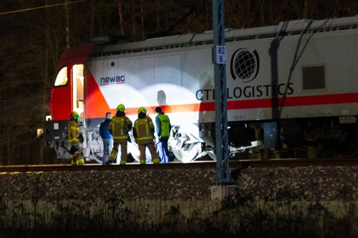 Zginął pod kołami pociągu. Policja ustala jego tożsamość