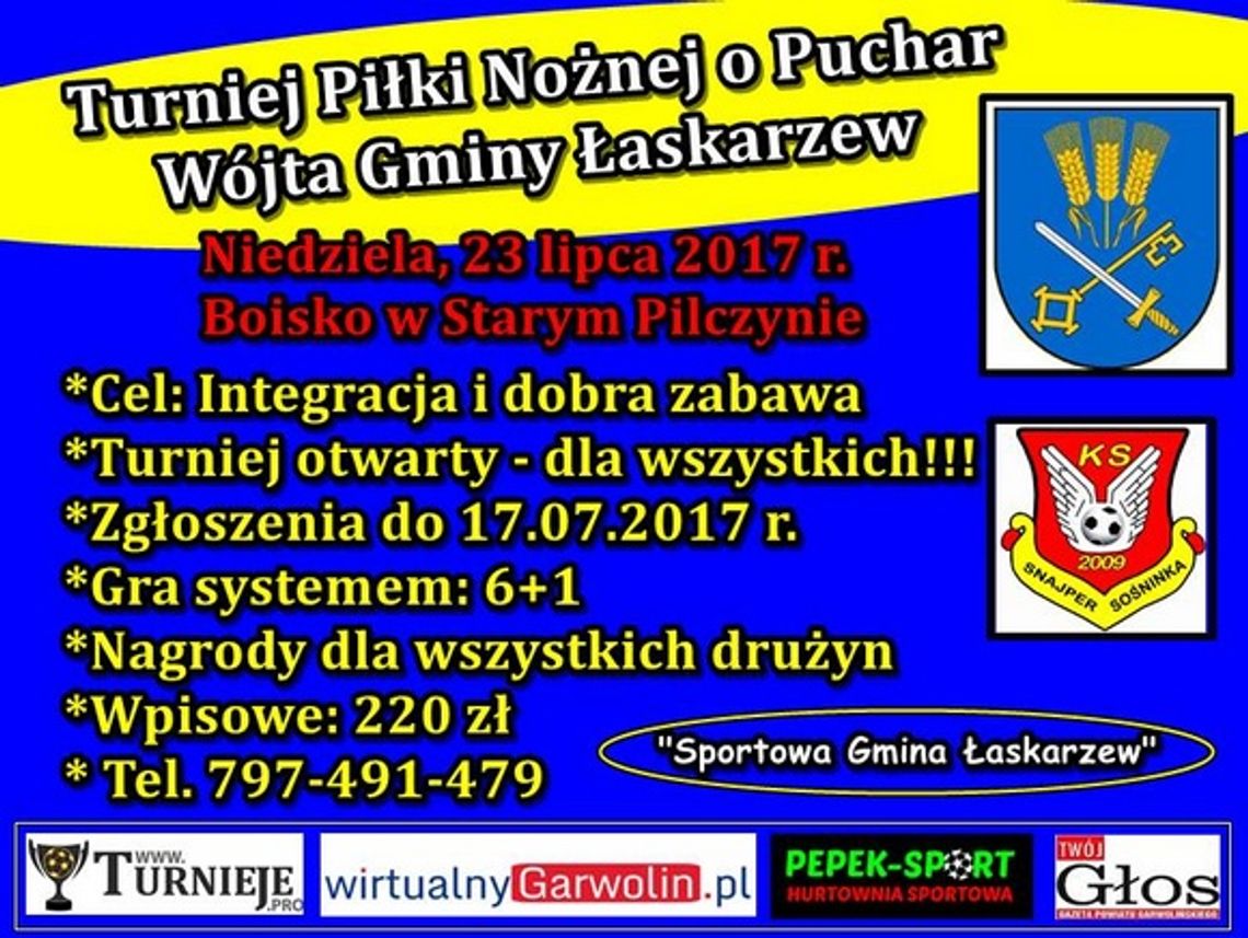 Zgłoś do turnieju w Starym Pilczynie