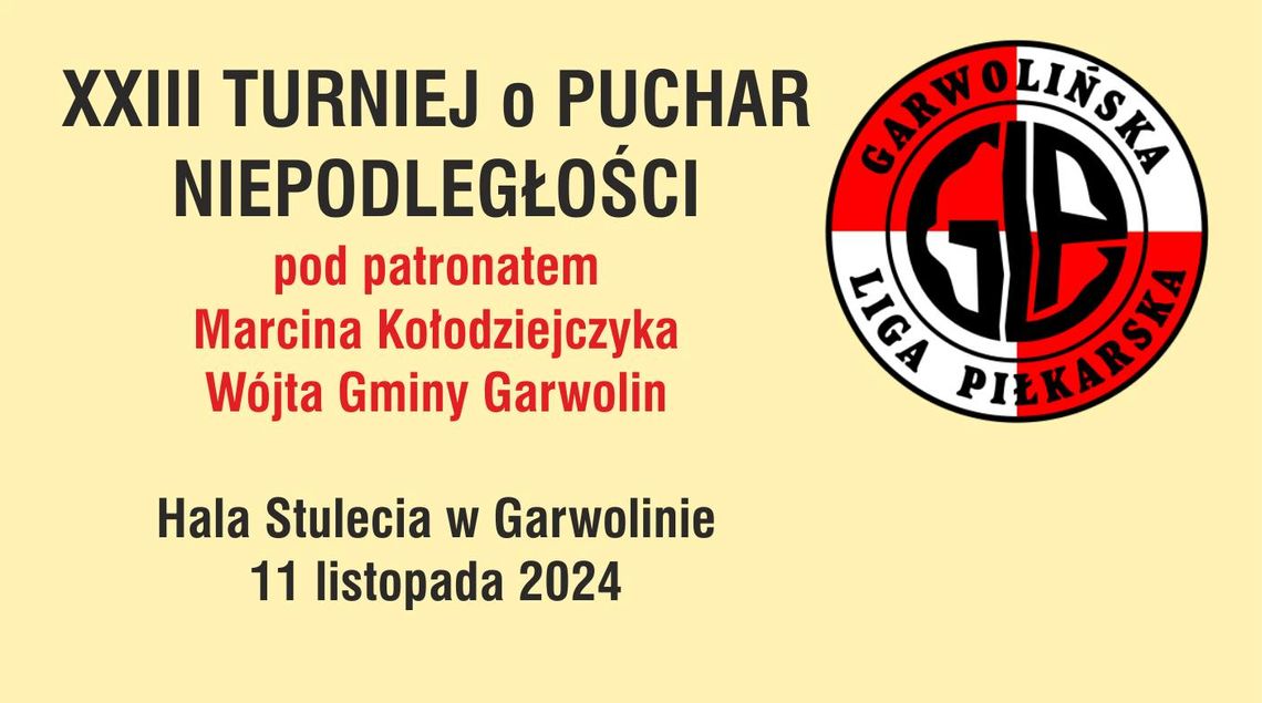 Zgłoś się do Turnieju o Puchar Niepodległości