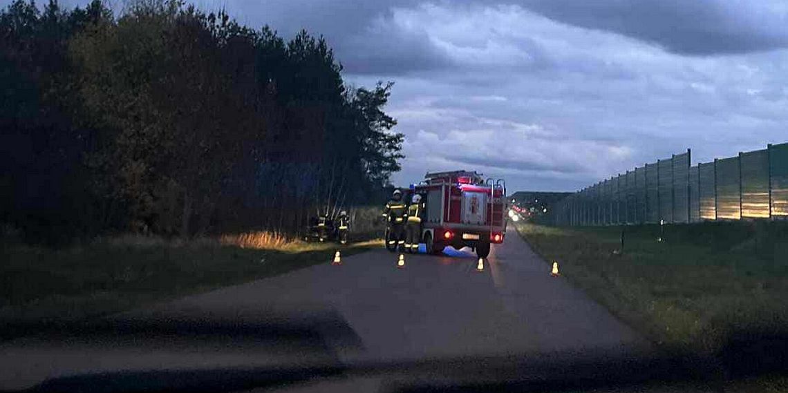 Zjechał z drogi i uderzył w przepust