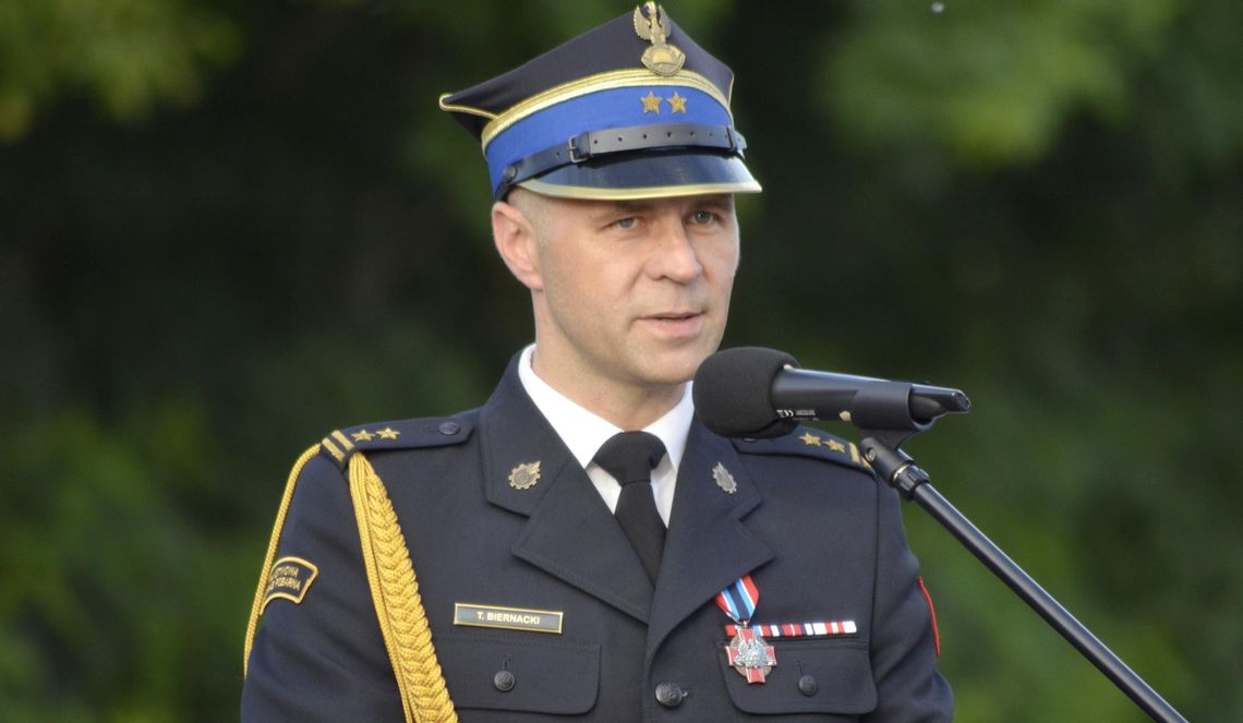 Zmiany na czele PSP w Garwolinie. Bryg. Tomasz Biernacki ma trafić do Komendy Głównej