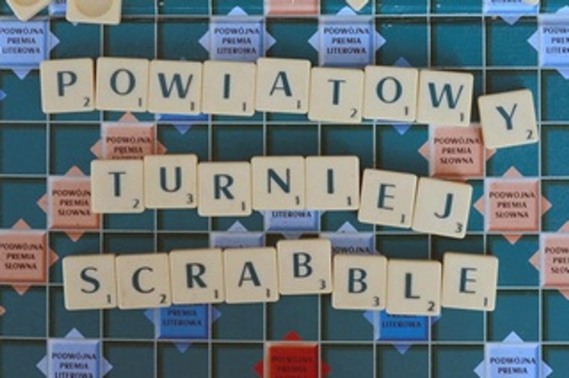 Zmierz się w turnieju scrabble