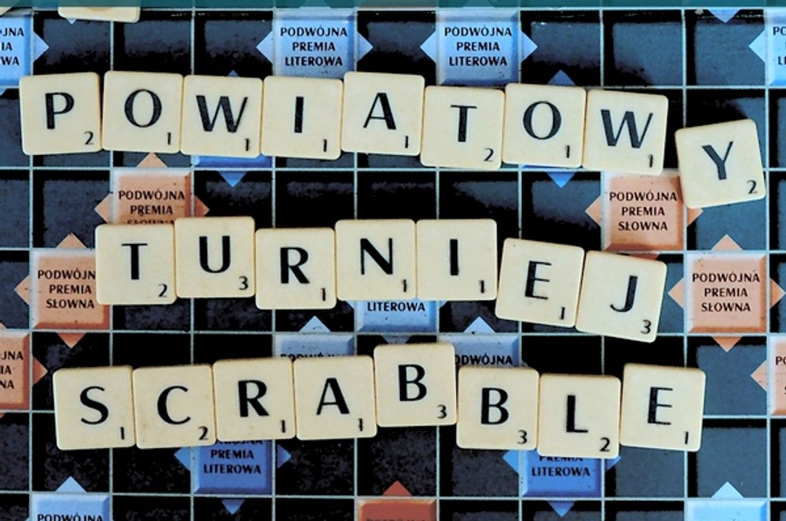 Zmierz się w turnieju scrabble