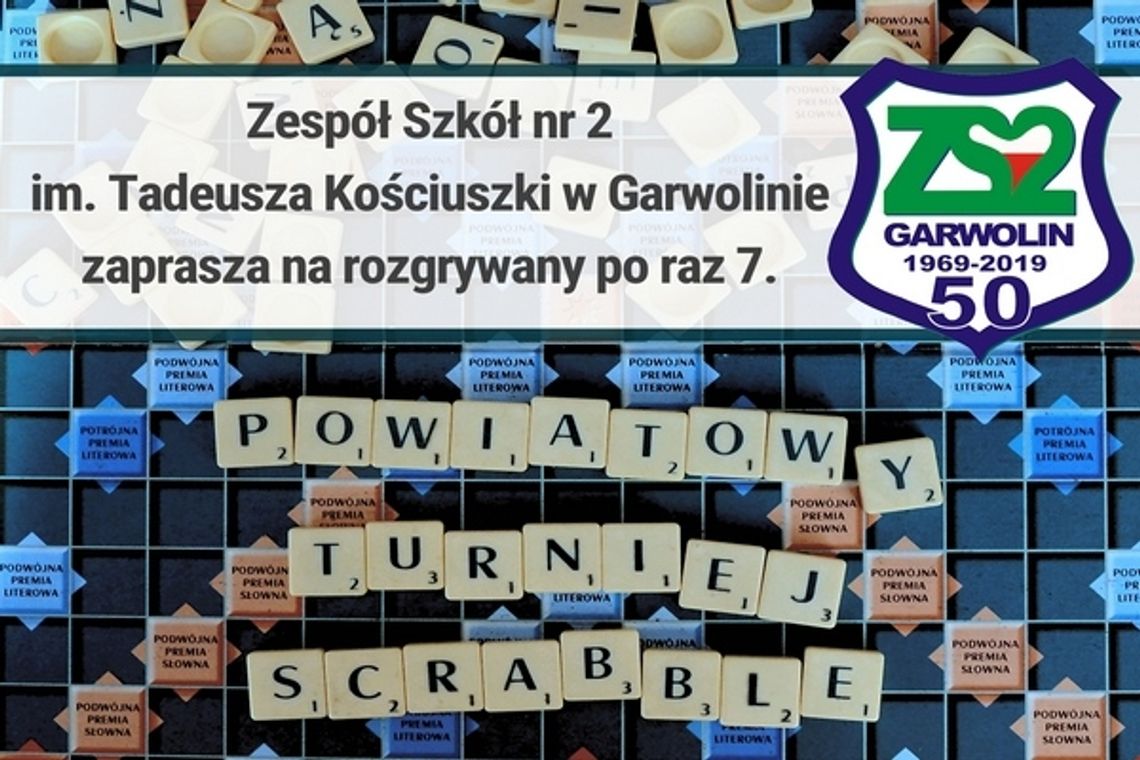 Zmierz się w turnieju scrabble