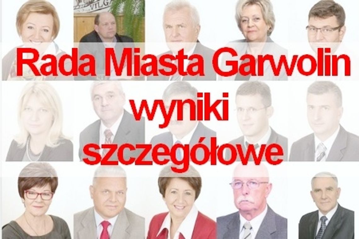 Znamy szczegółowe wyniki do RM Garwolin