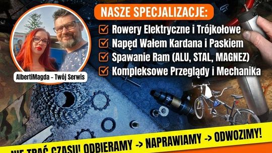 Mobilny Serwis Rowerowy - Konstancin, Warszawa, Józefosław i okolice