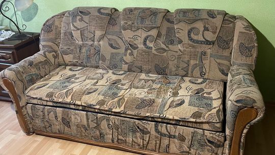 Oddam sofę rozkładaną + fotel