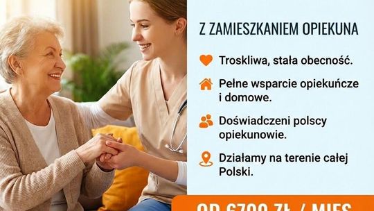 Oferujemy opiekę seniora z zamieszkaniem  / Firma