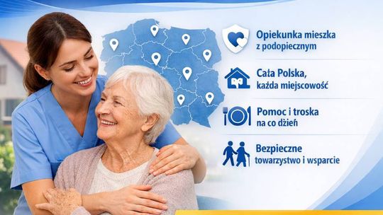 Opieka nad seniorem całodobowo i z zamieszkaniem