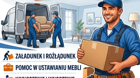 Pomoc przy rozładunku i przeprowadzkach – Teren Garwolina