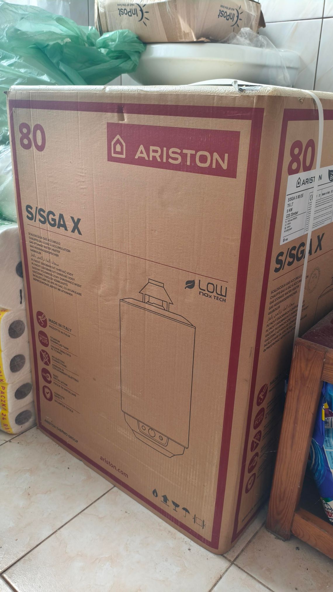 bojler gazowy ariston 80l bojler gazowy ariston 80l