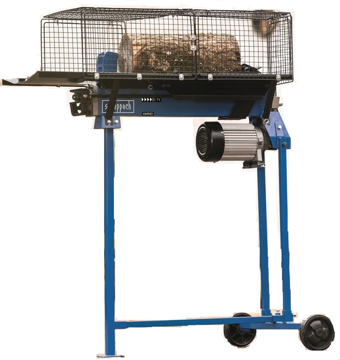 Łuparka do drewna pozioma HL760LS + Stojak Scheppach GERMANY