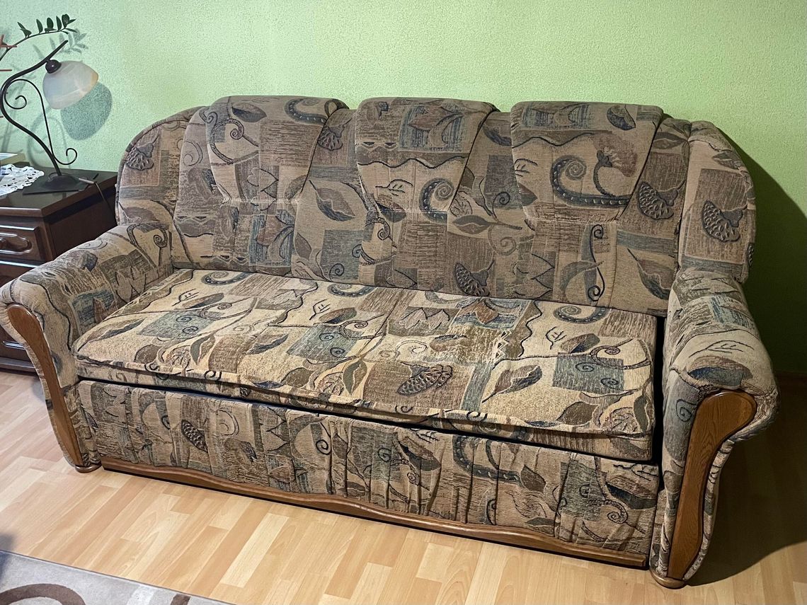Oddam sofę rozkładaną + fotel