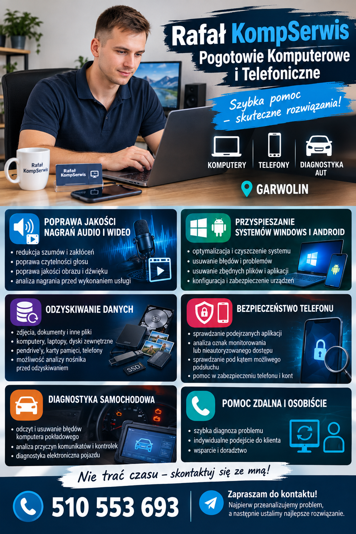 🛠️ POMOC KOMPUTEROWA, TELEFONICZNA I DIAGNOSTYKA – GARWOLIN 🛠️ POMOC KOMPUTEROWA, TELEFONICZNA I DIAGNOSTYKA – GARWOLIN