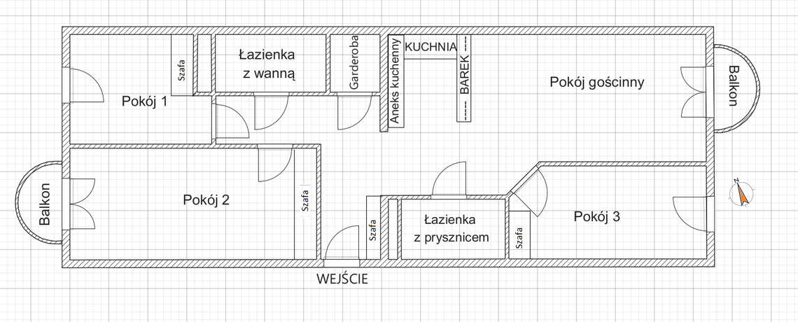 Wynajmę atrakcyjne mieszkanie 90m², 4 pokoje ul. Korczaka 35, Garwolin "Srebrne Tarasy"