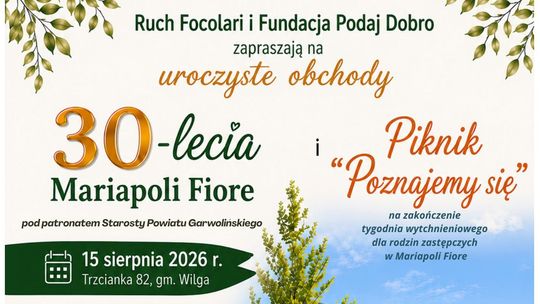 30-lecie Mariapoli Fiore