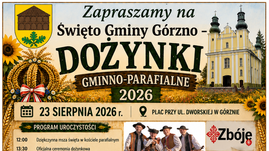 Dożynki Gminno-Parafialne w Górznie