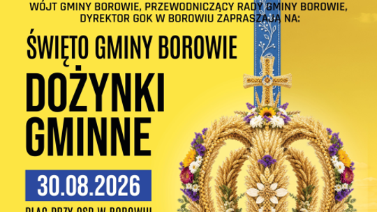 Dożynki gminy Borowie