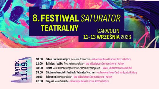 Festiwal Saturator Teatralny