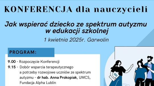 Konferencja dla nauczycieli: Jak wspierać uczniów w spektrum autyzmu?