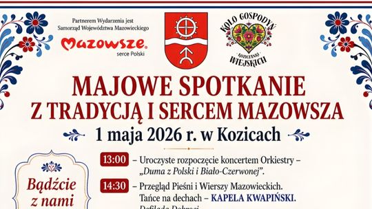 Majowe spotkanie z tradycją i Sercem Mazowsza