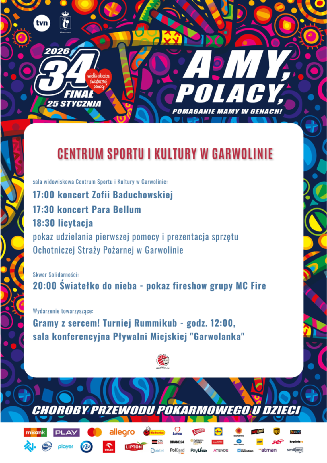 34. finał WOŚP w Garwolinie