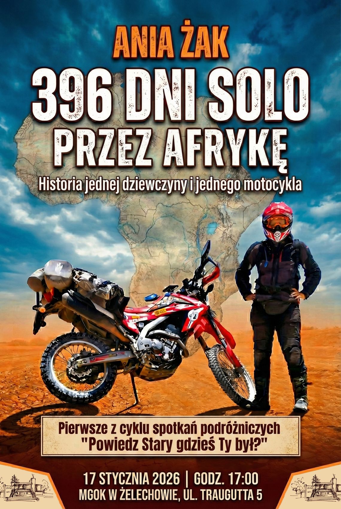 396 dni solo przez Afrykę