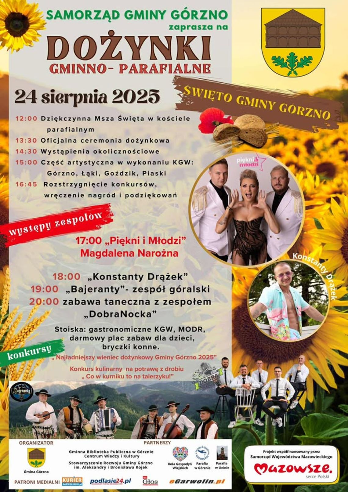 Dożynki Gminno-Parafialne w Górznie