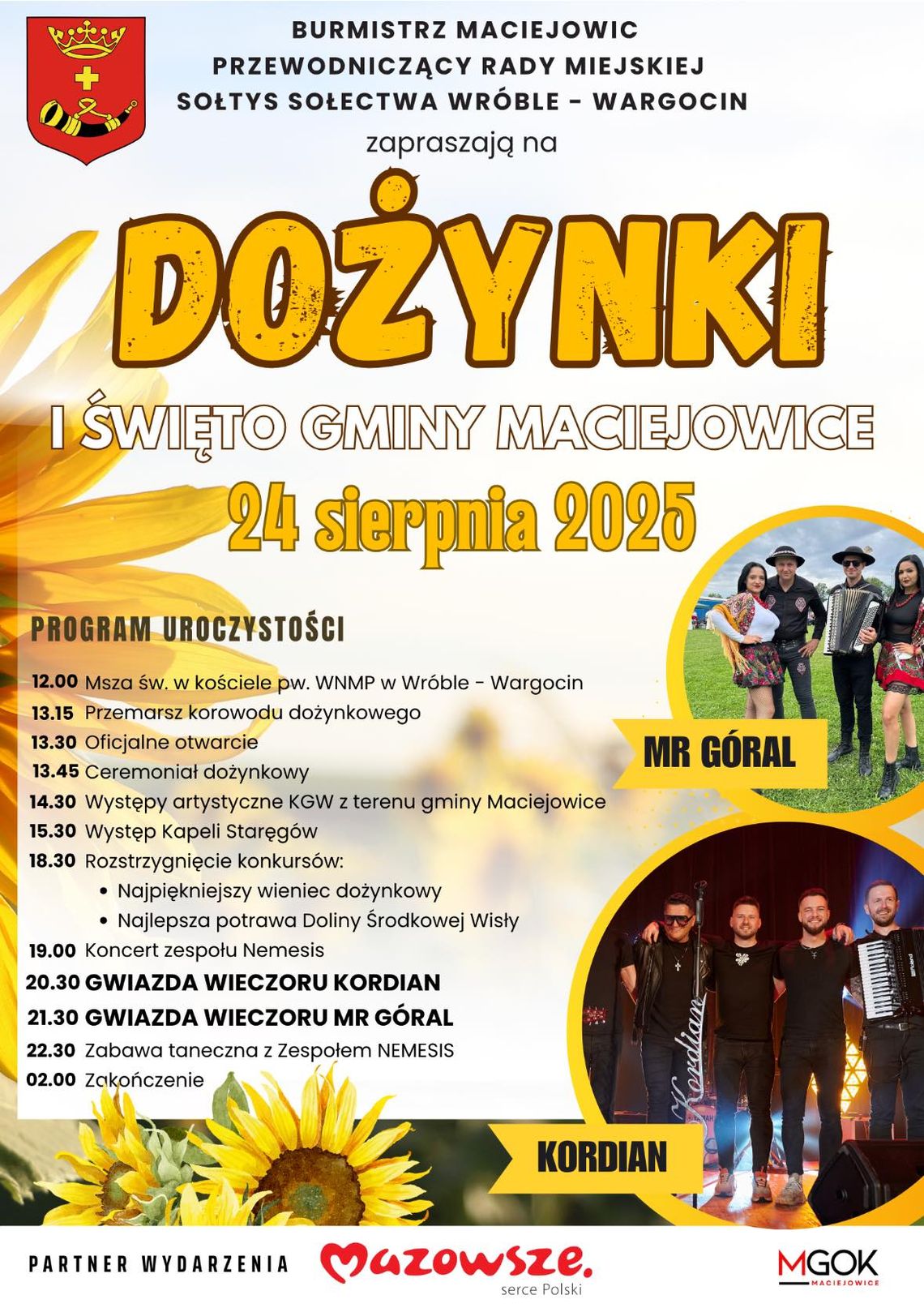 Dożynki i Święto Gminy Maciejowice