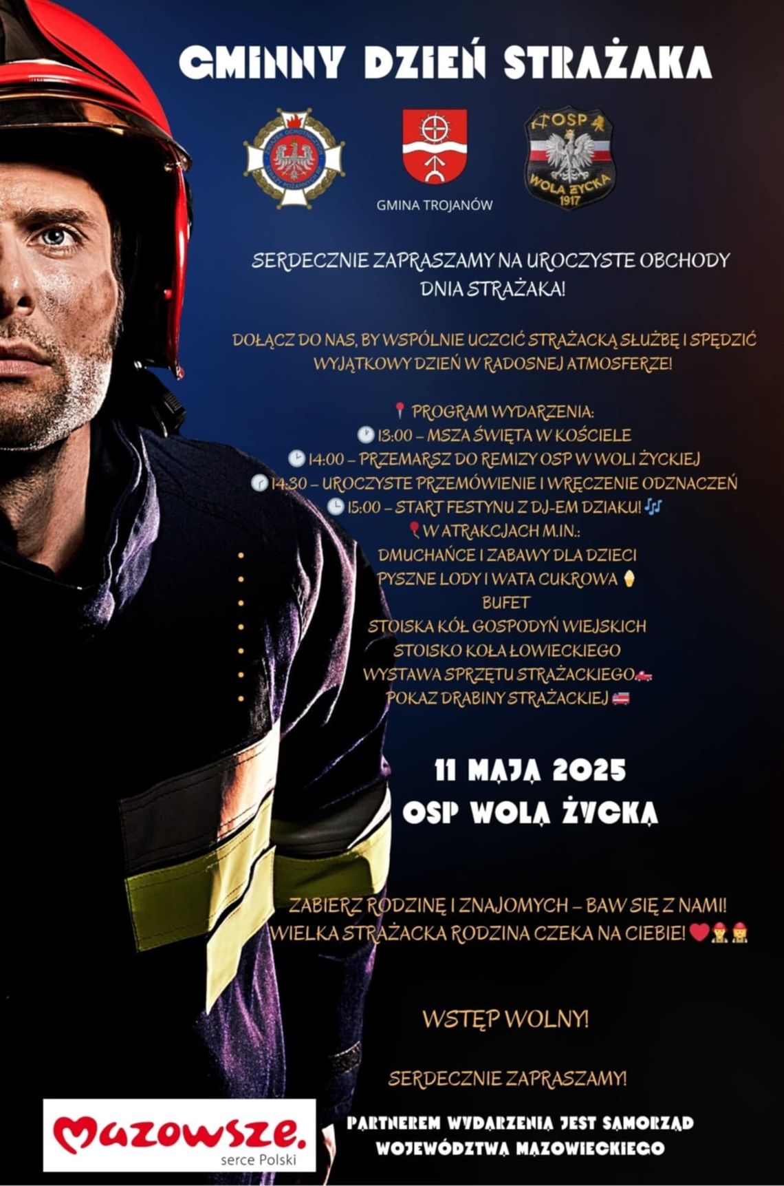 Dzień Strażaka w Woli Życkiej