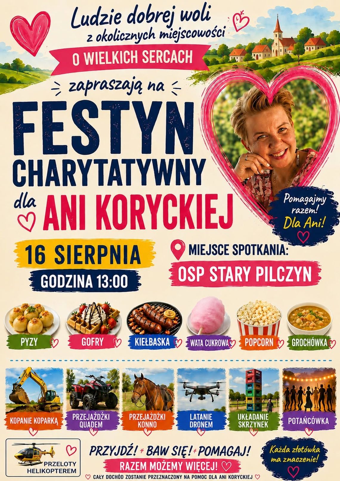 Festyn charytatywny dla Ani Koryckiej
