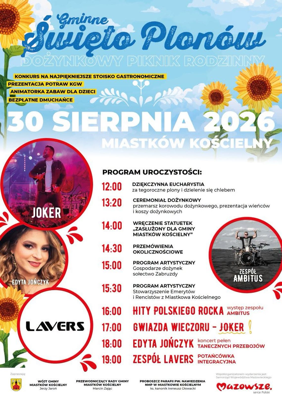 Gminne Święto Plonów w Miastkowie Kościelnym