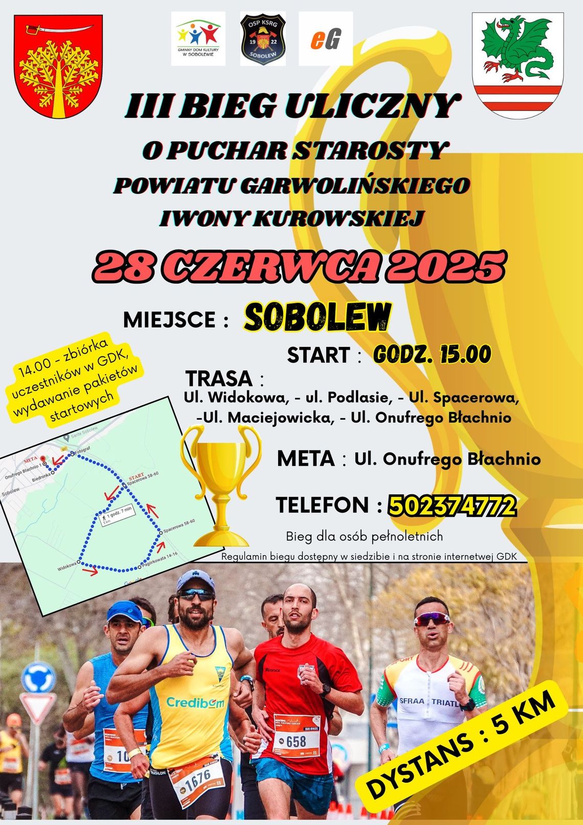 III Bieg Uliczny o Puchar Starosty Powiatu Garwolińskiego