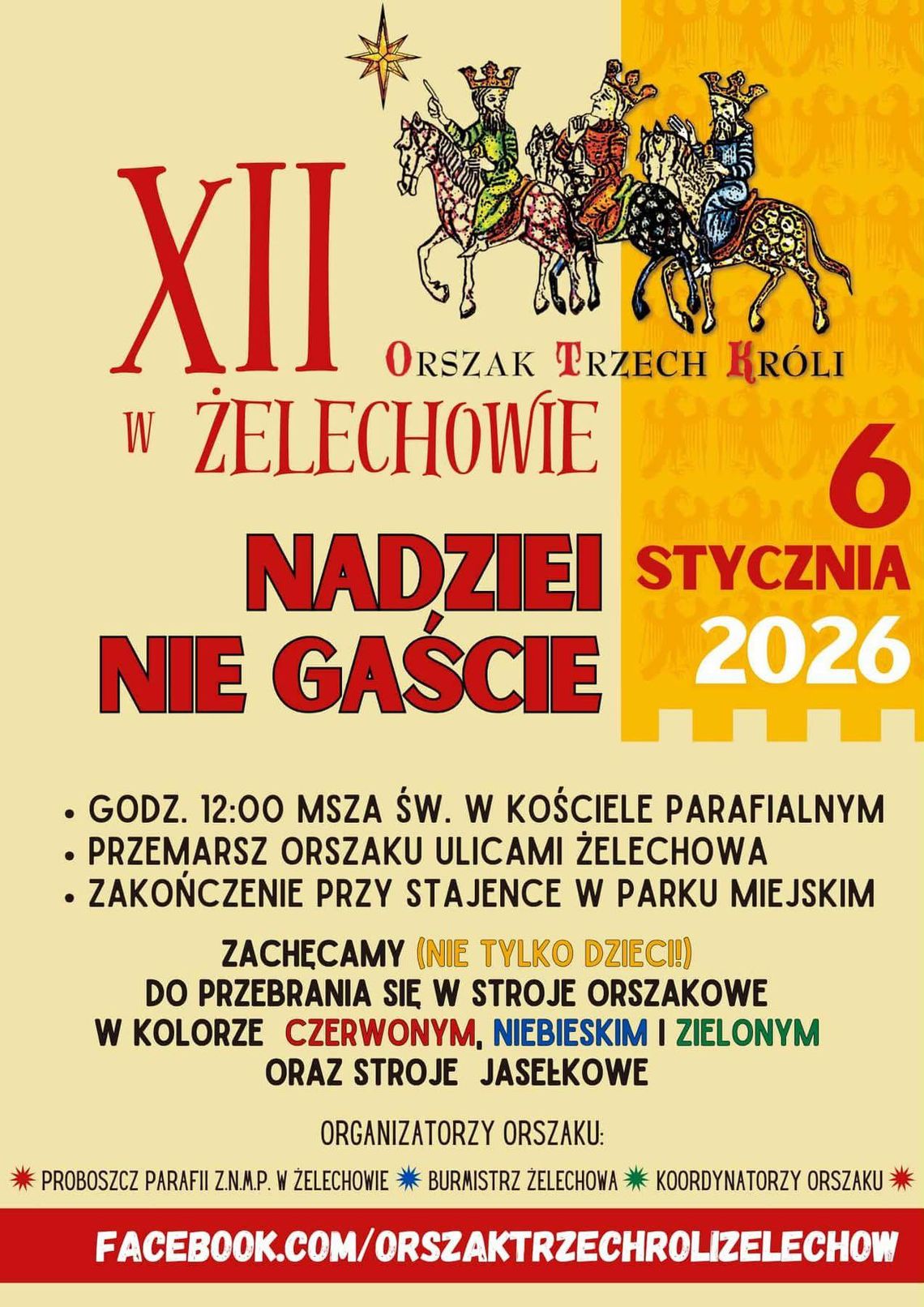 Orszak Trzech Króli w Żelechowie