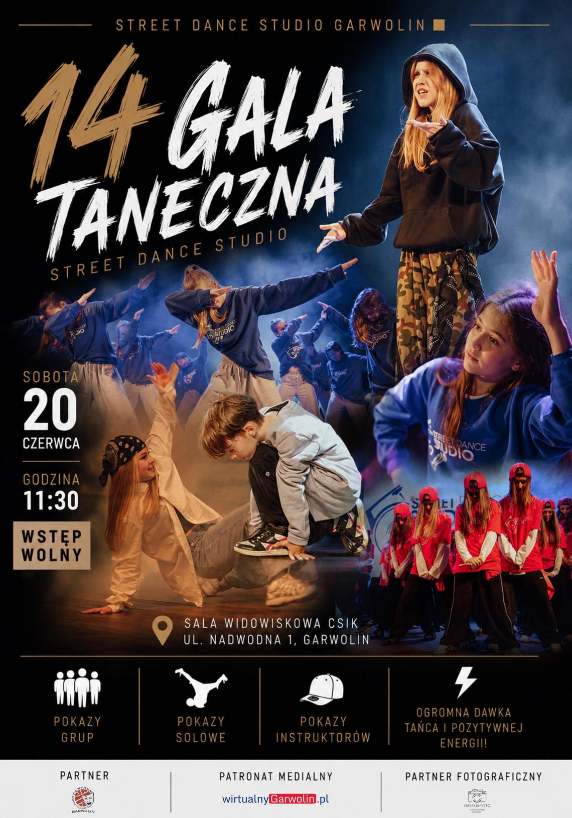 XIV Gala Taneczna Street Dance Studio