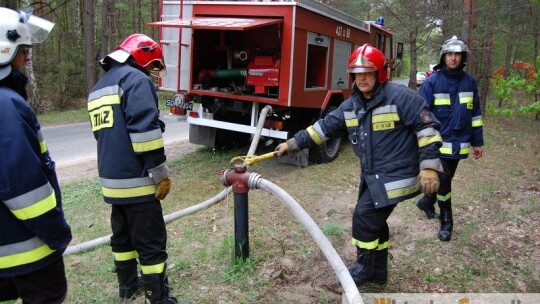 Pożar lasów w Wildze