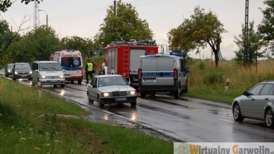 Wypadek na Stacyjnej. Utrdunienia w ruchu