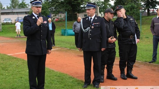 Strażackie zawody z poślizgiem