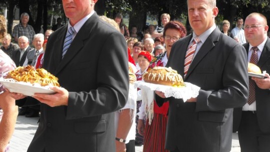 Dożynkowe święto w Borowiu