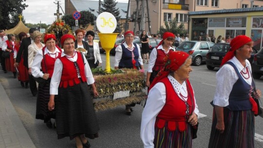 Dożynkowe święto w Borowiu