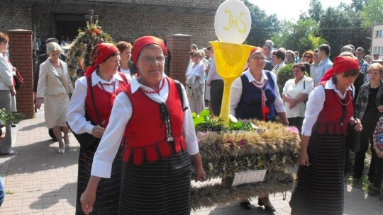 Dożynkowe święto w Borowiu