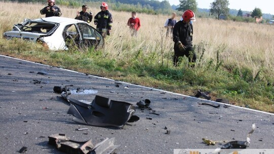 Czołówka betoniarki i rovera