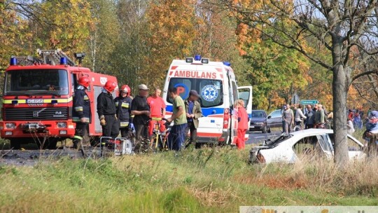 Czołówka betoniarki i rovera