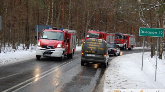 Wypadek w Jaźwinach