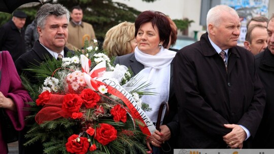 Pamiątkowa tablica odsłonięta w Górznie