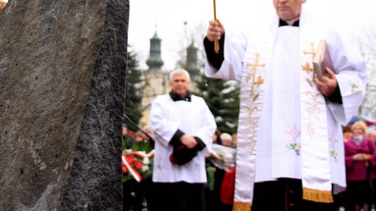 Pamiątkowa tablica odsłonięta w Górznie