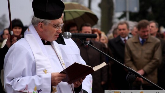 Pamiątkowa tablica odsłonięta w Górznie